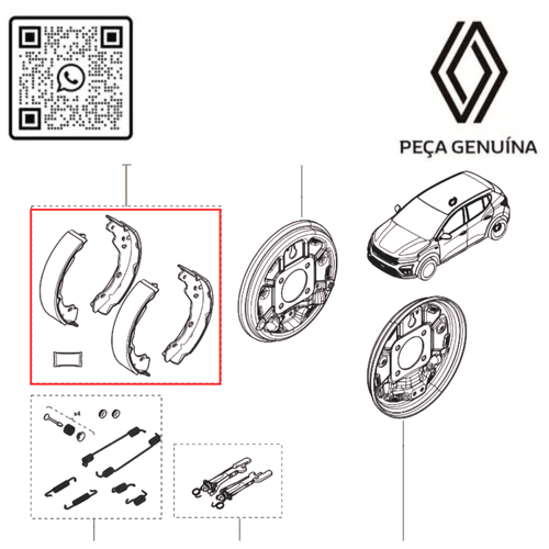 110445659R JUNTA DO CABECOTE MOT H5D 1.0 12V METALICA KARDIAN ORIGINAL RN 45659R
